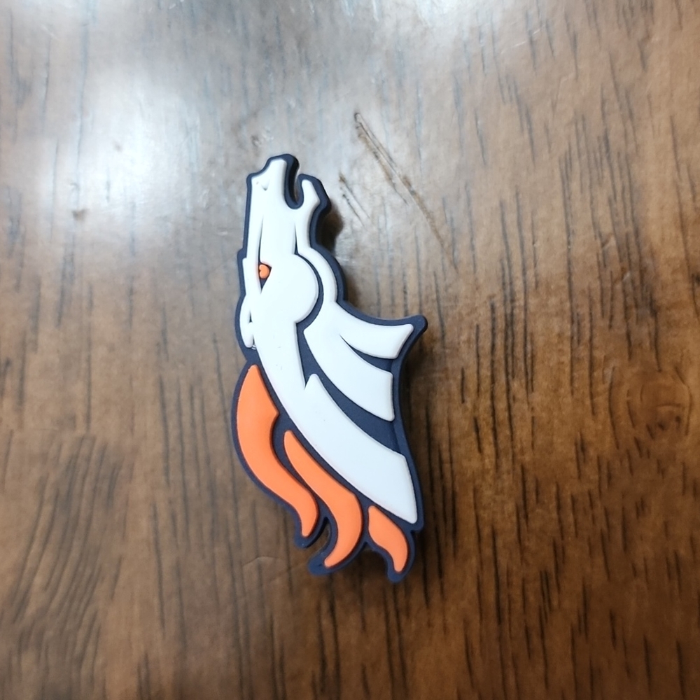 Denver Broncos NFL Croc Charm Jibbitz Men Women Kids NEW